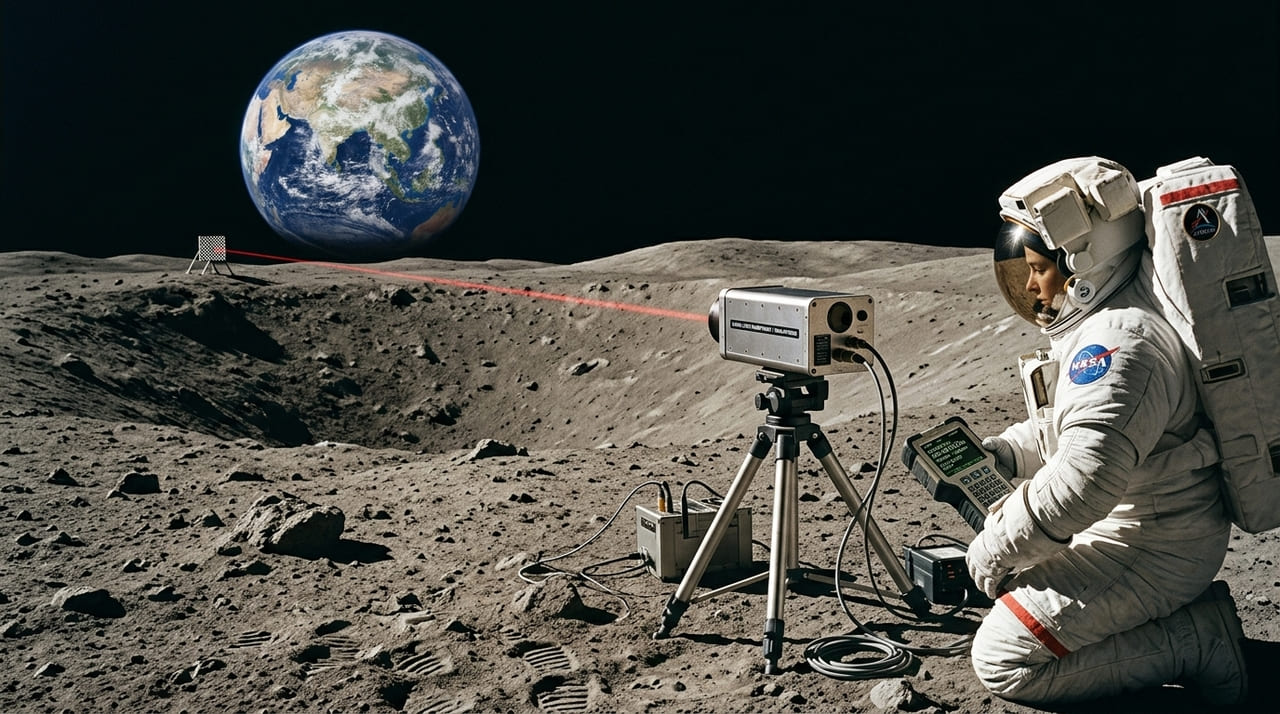 A mudança na distância entre a Terra e seu satélite sinaliza uma reprogramação física que impacta desde o tempo atômico até as marés.