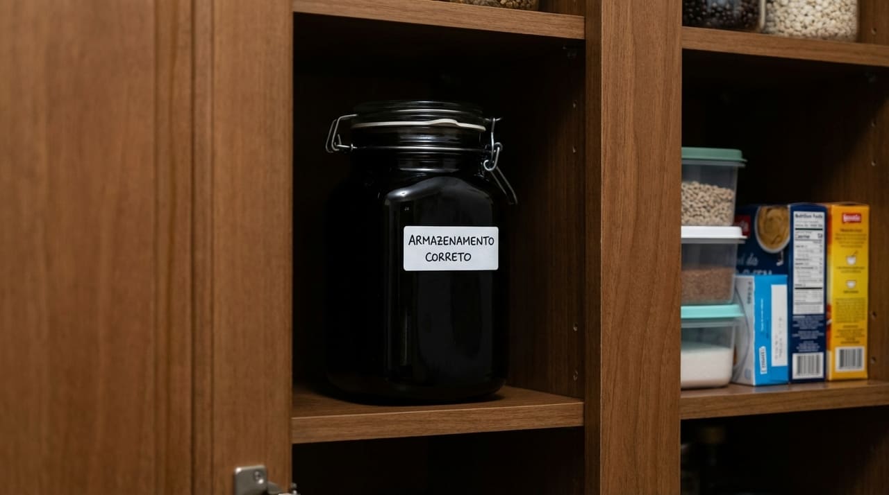 Manter os produtos em locais com temperatura estável e vedação total garante que o sabor e as propriedades originais permaneçam intactos.