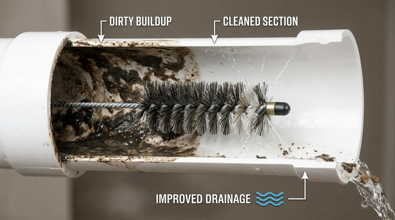 A técnica de aplicar fragrâncias naturais nos ralos cria uma barreira contra insetos e conserva o sistema de drenagem.