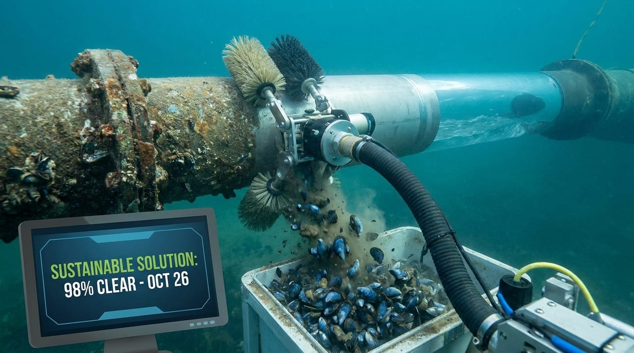 O Bureau of Reclamation oferece duzentos mil dólares para soluções disruptivas que eliminem a ameaça biológica de mexilhões invasores nas represas.