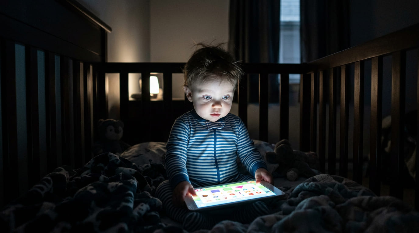 A exposição precoce a dispositivos eletrônicos pode forçar um envelhecimento neural prematuro em bebês, comprometendo a regulação emocional e aumentando a vulnerabilidade a transtornos de ansiedade na adolescência.