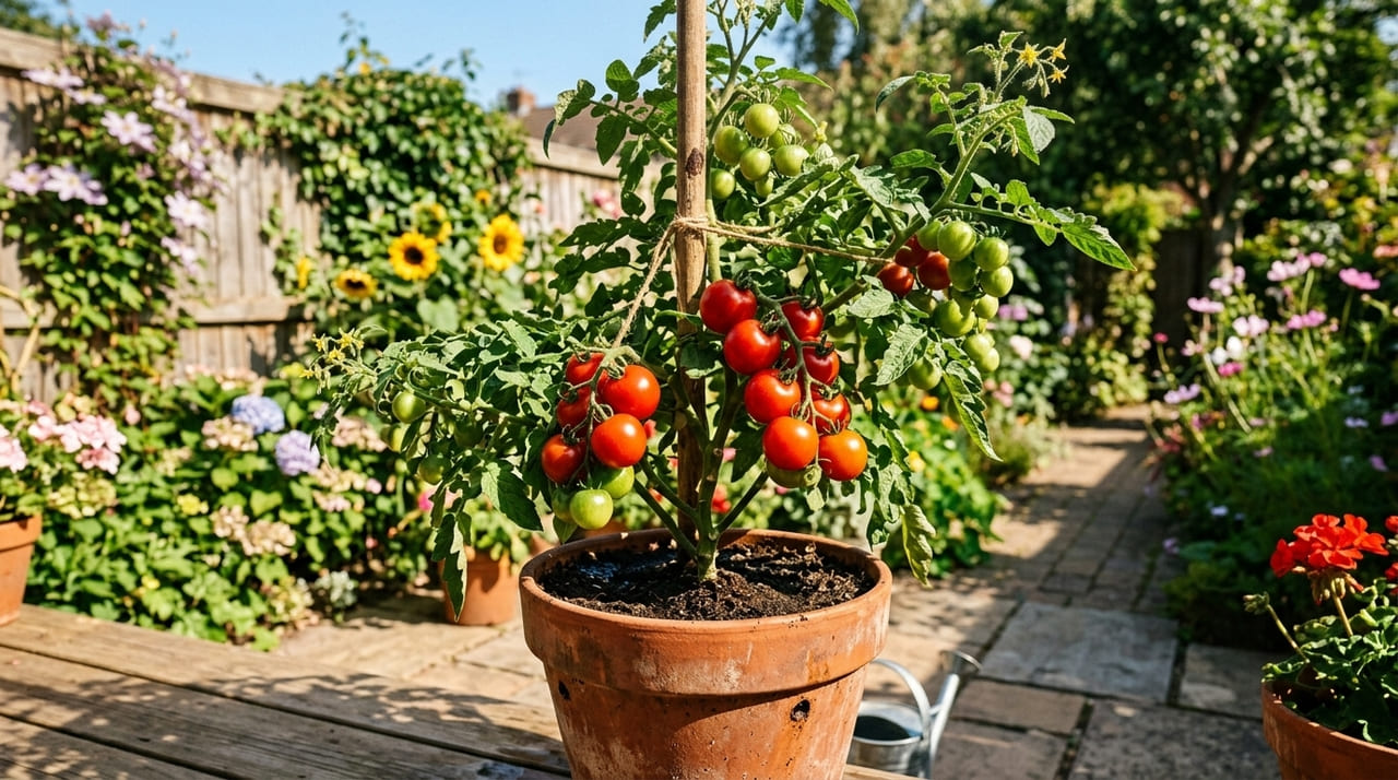 A rega focada na base da planta evita o surgimento de doenças e garante uma colheita mais saborosa.