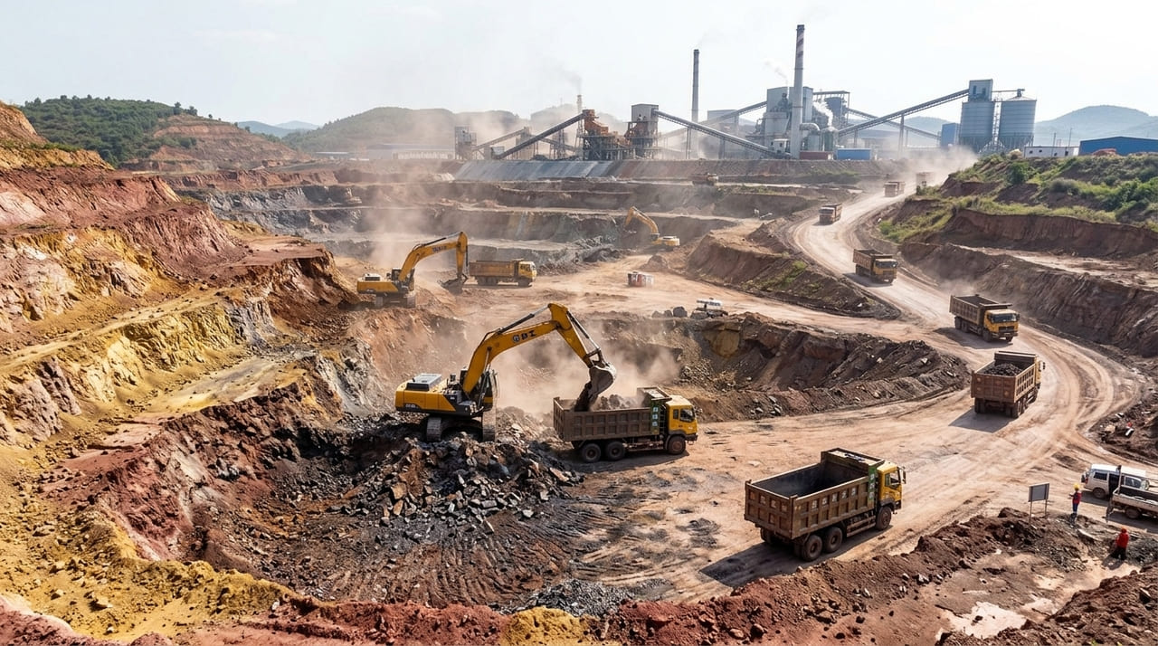 Novas reservas gigantescas consolidam o domínio chinês sobre minerais essenciais para a transição energética global.