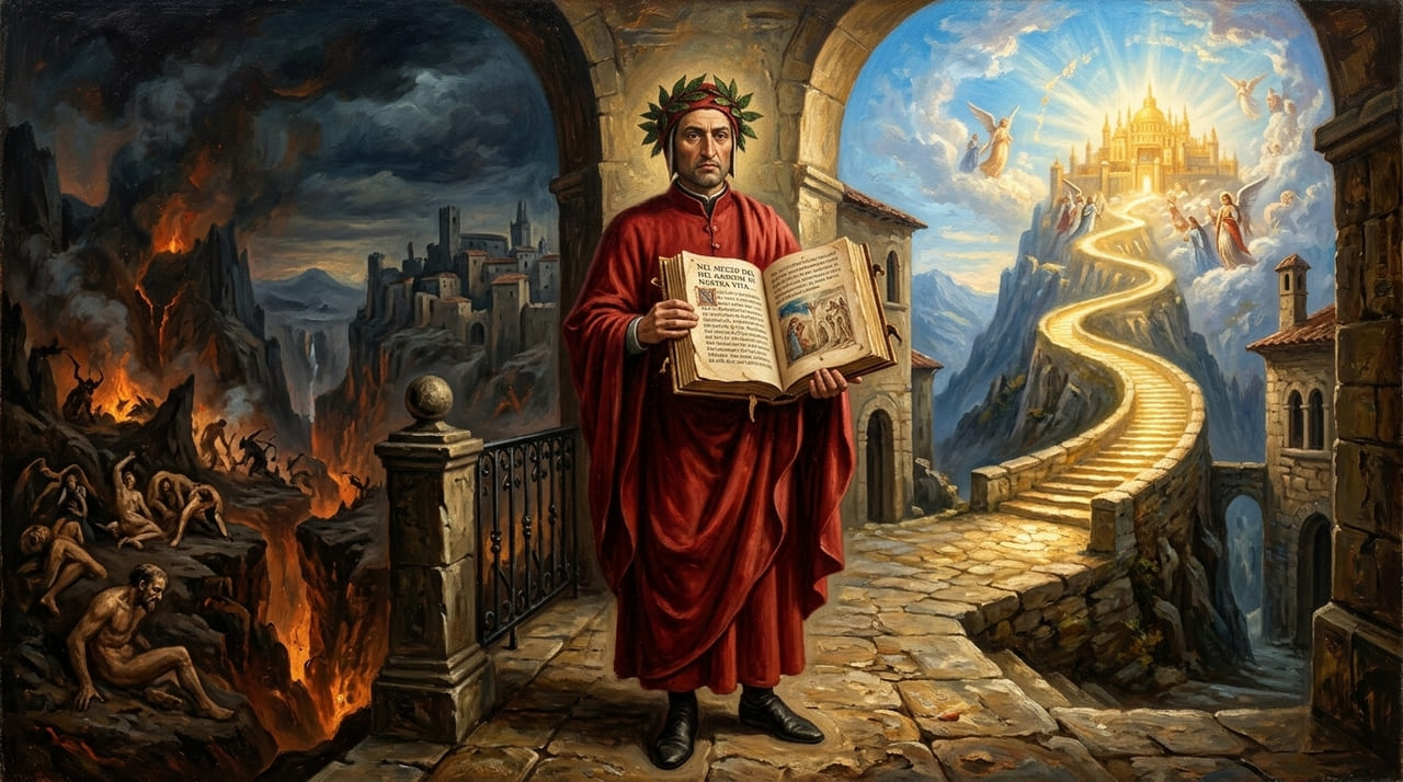 Dante Alighieri, o poeta que explorou os caminhos da alma: “O caminho para o paraíso começa no inferno”