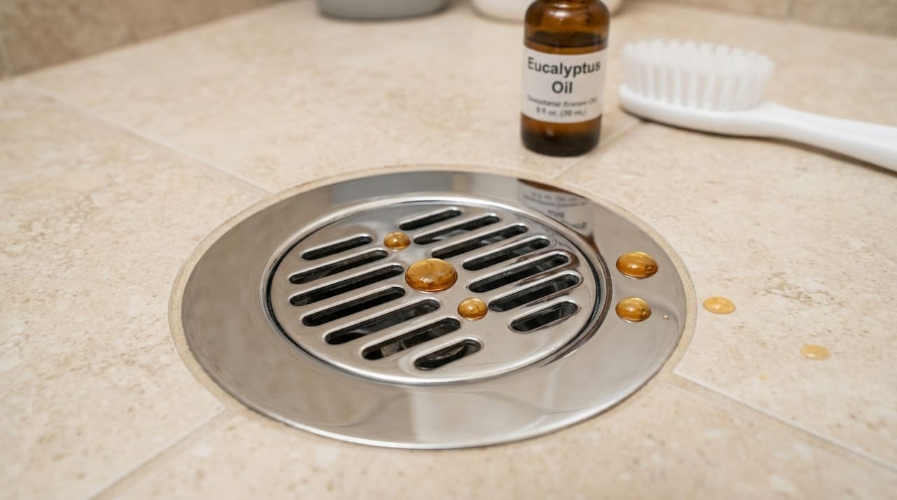 Nas casas mais limpas da Suécia o banheiro não tem mau cheiro porque usam gotas de óleo de eucalipto para repelir insetos