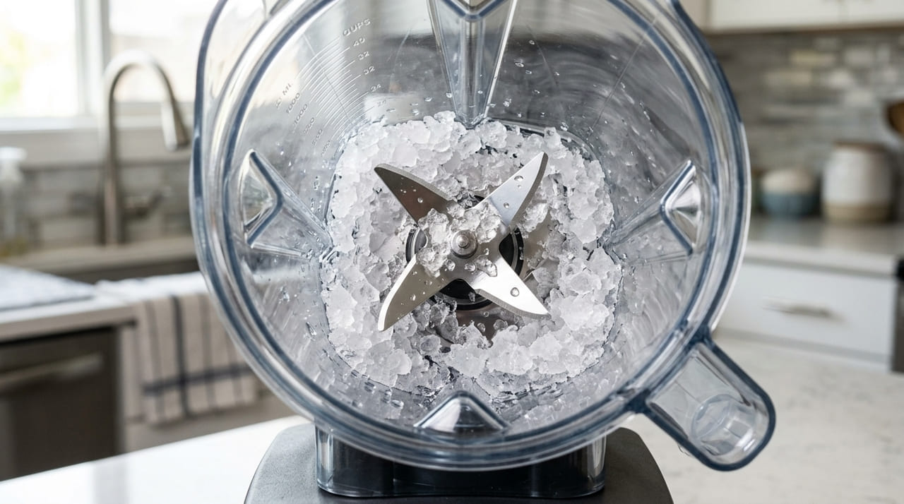 Para que serve colocar gelo no liquidificador e por que você deveria fazer
