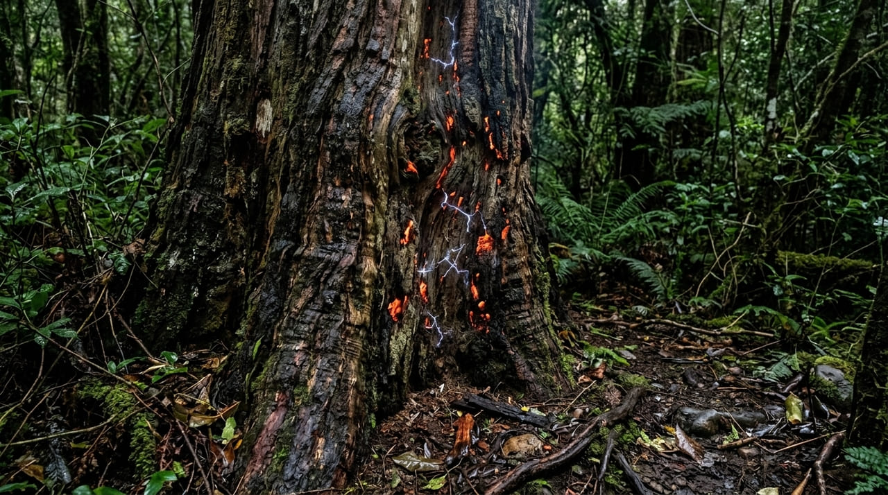 A interação entre a atmosfera carregada e a vegetação gera processos de oxidação que podem comprometer a saúde dos ecossistemas.