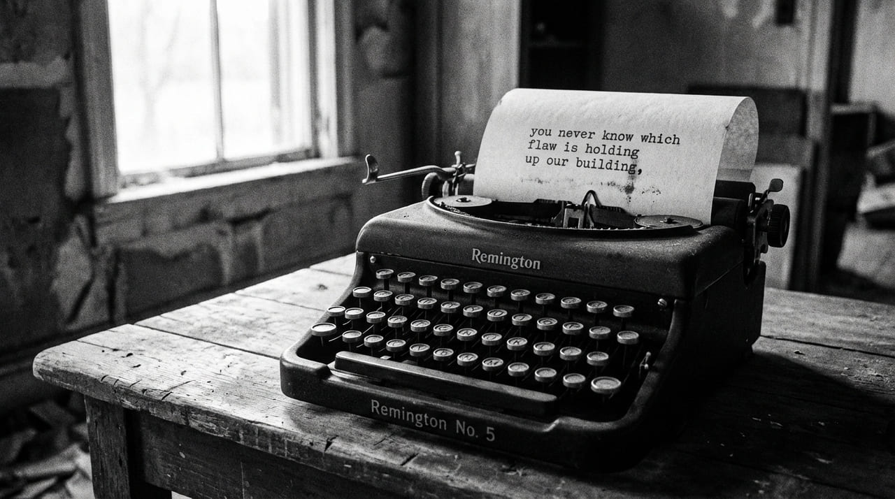 A autora alerta que tentar eliminar defeitos sem compreensão pode abalar o equilíbrio interno que define quem realmente somos.