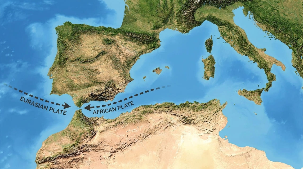 A movimentação das placas da Eurásia e da África sinaliza o início de um novo ciclo de transformação do mapa europeu.