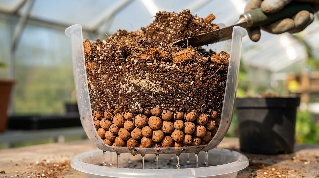 A poda constante estimula a ramificação da planta e evita o apodrecimento das raízes causado pelo excesso de umidade.