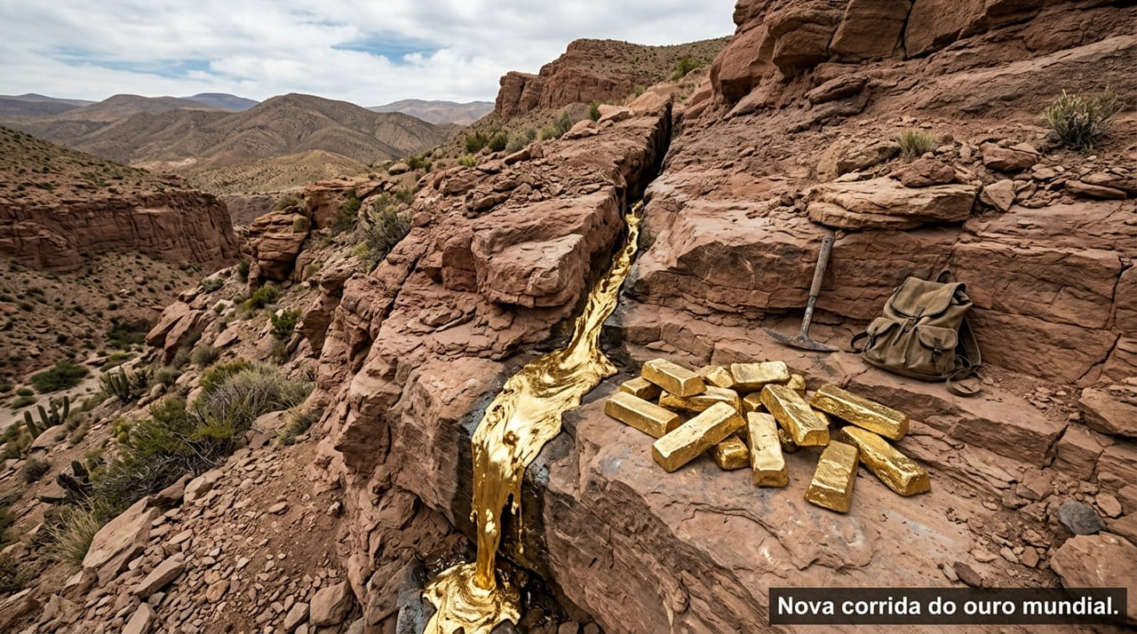 A identificação de um fluxo de metais preciosos vindo das profundezas da Terra desafia a percepção de escassez que sustenta o valor do ouro.