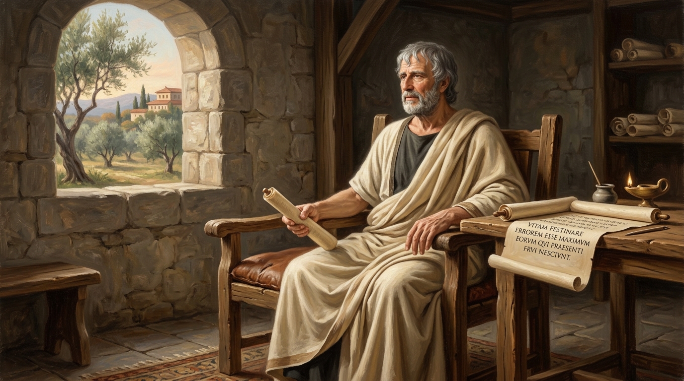 O foco no momento presente evita o desperdício de uma vida apressada.