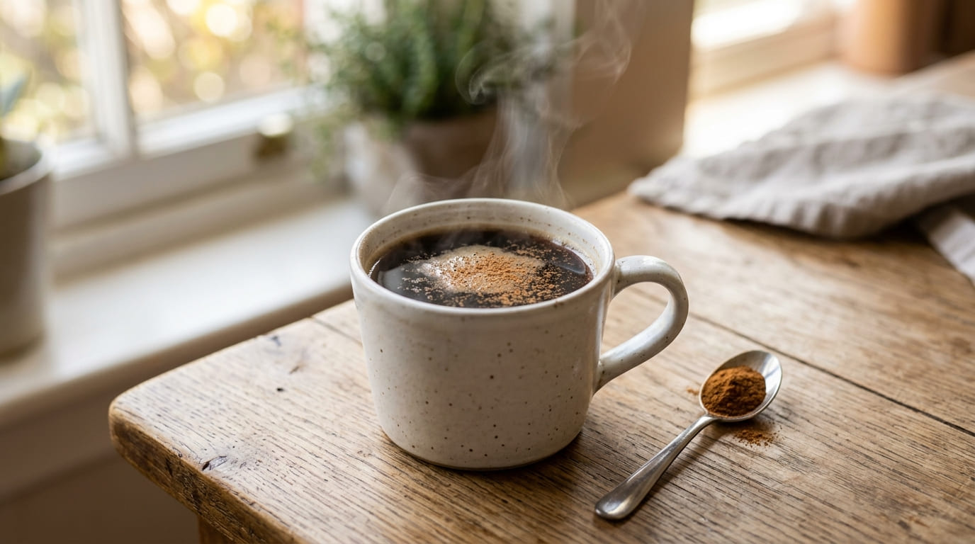 Adicionar canela ao café matinal ajuda a regular os níveis de insulina e a combater a retenção de líquidos. Esta combinação estratégica promove a saciedade e transforma a bebida numa aliada eficiente para a queima calórica diária.