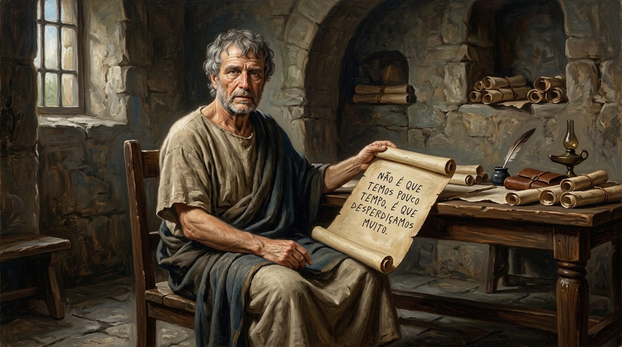 A brevidade da vida é resultado direto da forma negligente como desperdiçamos nossas horas.