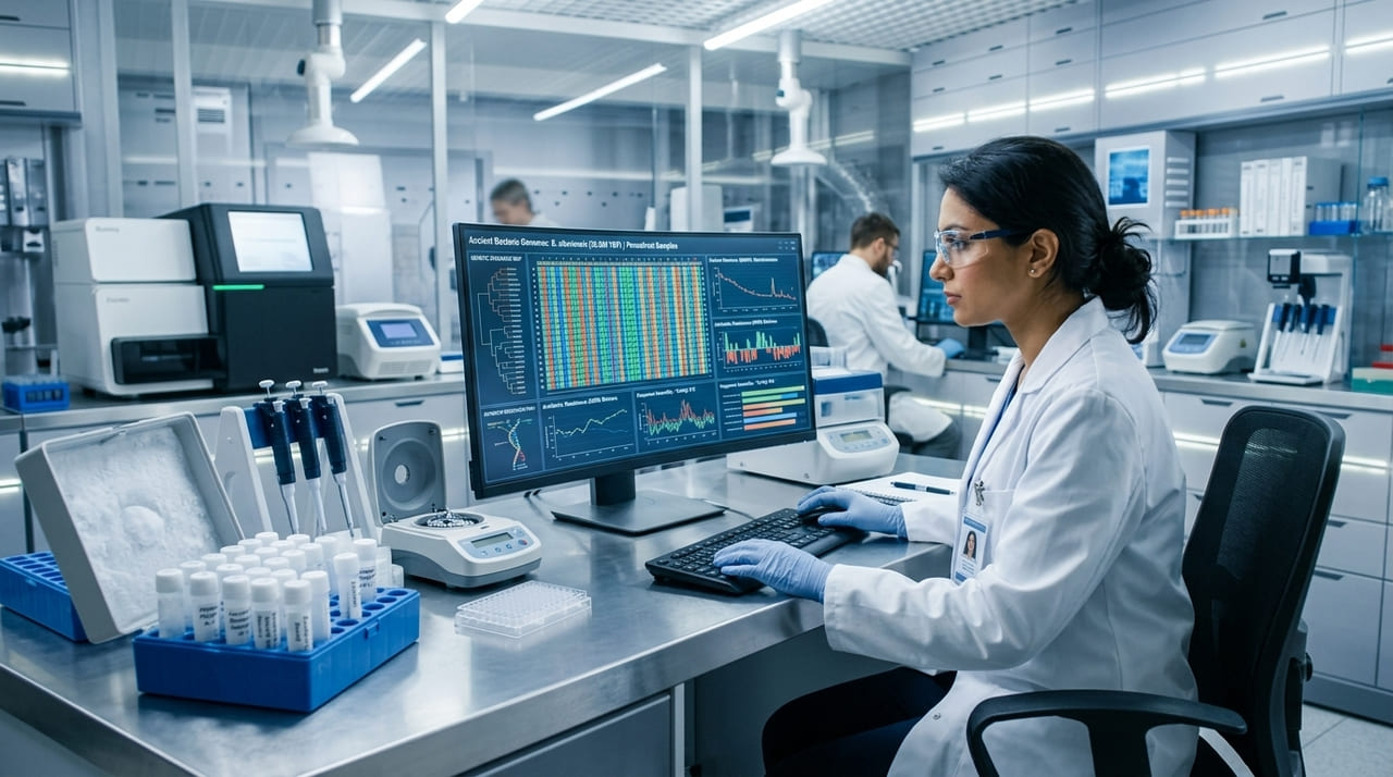 O derretimento do gelo pode liberar patógenos antigos altamente resilientes aos tratamentos atuais.