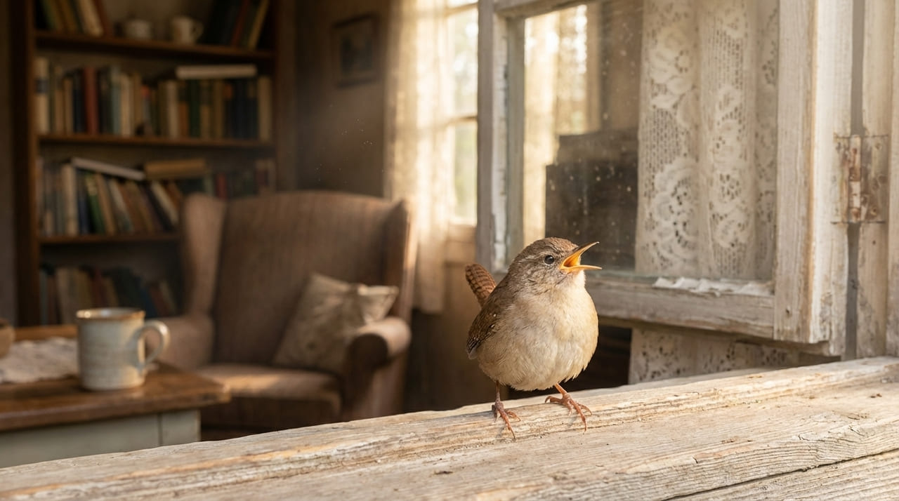 O som das aves atua como um indicador biológico que reduz o estresse e promove o relaxamento profundo.