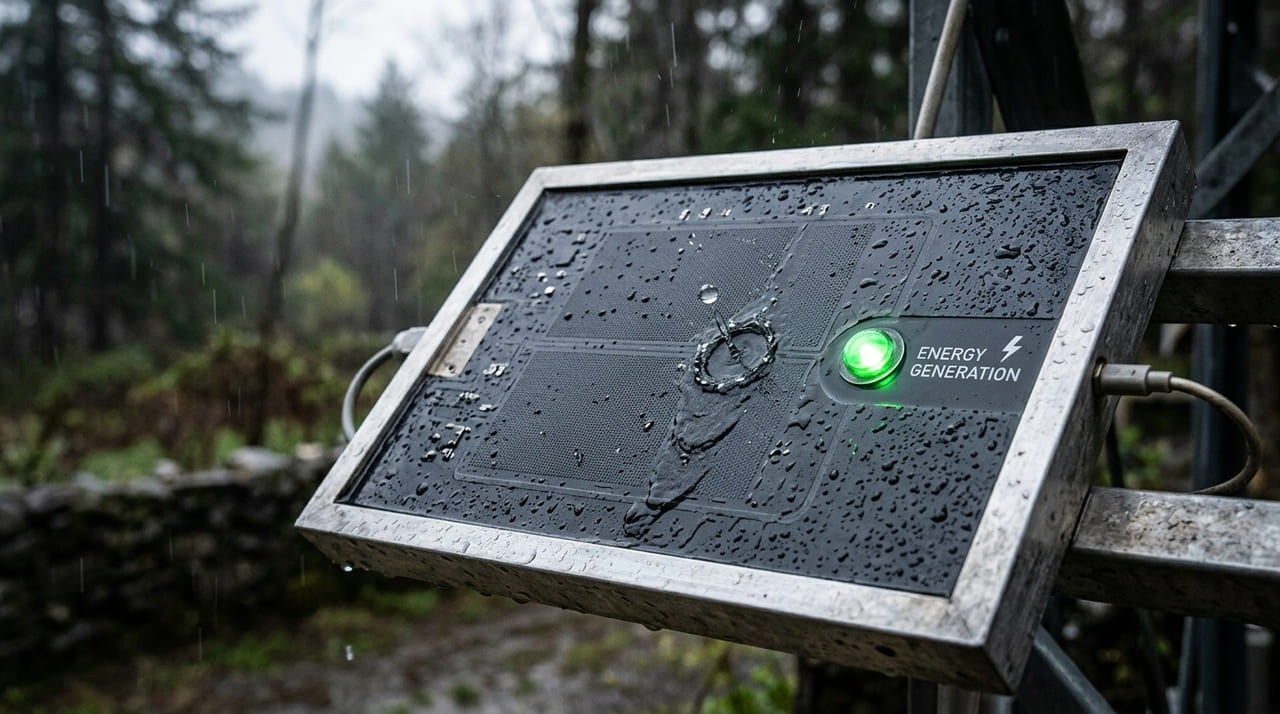 Dispositivos inovadores garantem a geração de eletricidade mesmo sem sol ao capturar a energia cinética das tempestades.