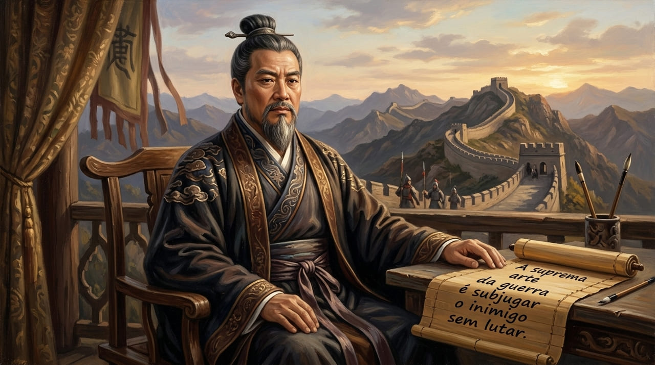 Derrotar o oponente sem a necessidade de combate demonstra a maior forma de sabedoria.