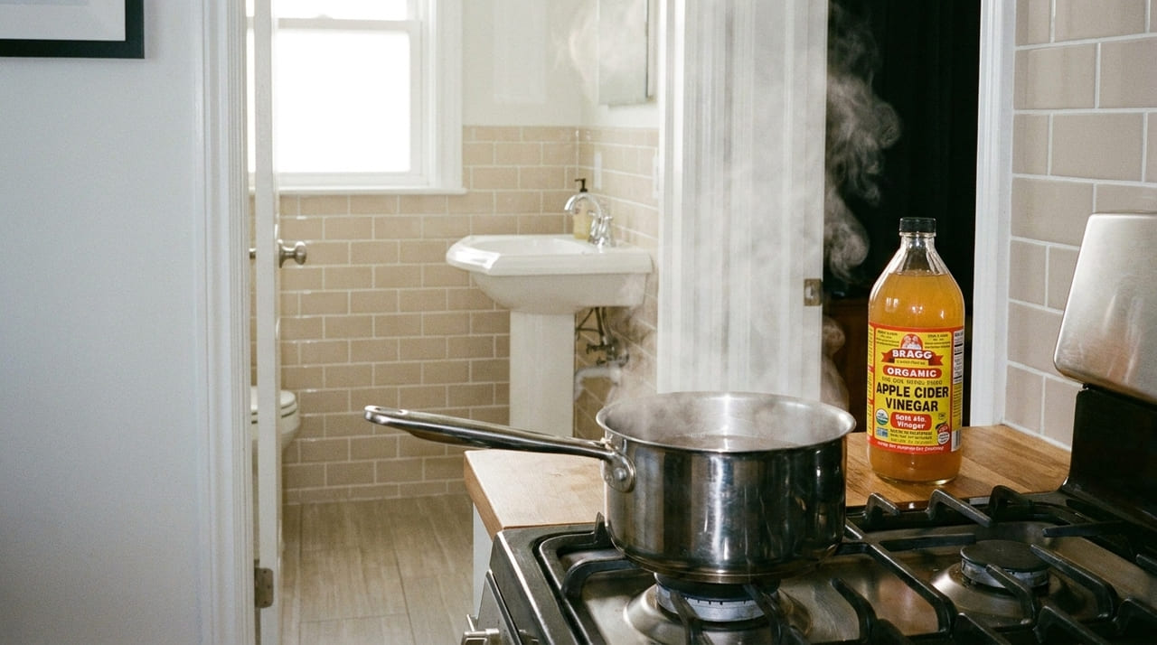 A solução aquecida penetra na porosidade do rejunte e interrompe o ciclo de crescimento biológico dos fungos.