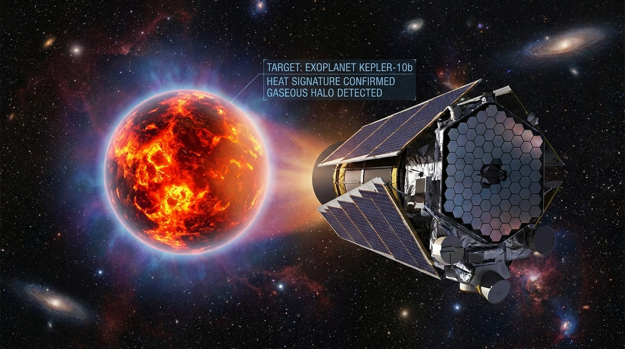 Cientistas identificam mundos extremos onde o calor estelar derrete a superfície rochosa e cria ciclos climáticos de rocha vaporizada.