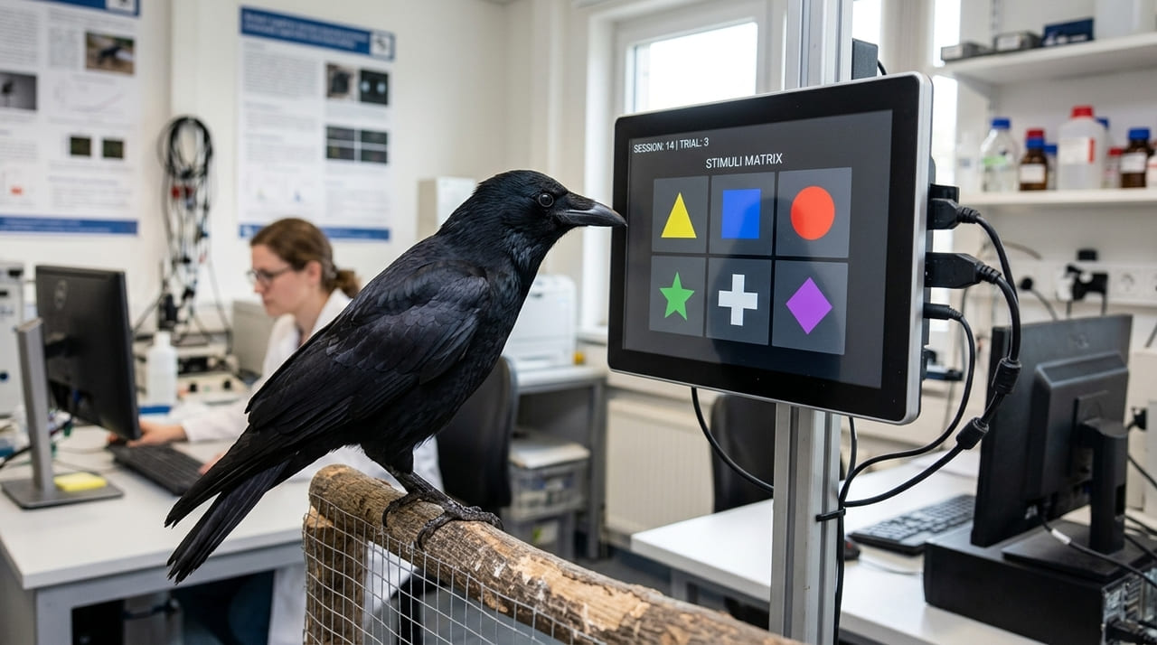 Estudos revelam que corvos possuem uma capacidade de abstração lógica superior à de muitos primatas, conseguindo organizar hierarquias mentais complexas. Essa descoberta redefine o entendimento sobre a evolução da inteligência, mostrando que a eficiência das conexões neurais pode ser mais determinante que o tamanho do cérebro.