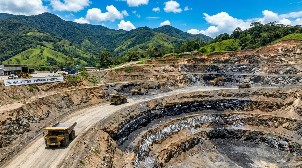 A abundância de recursos minerais em solo colombiano promete reduzir custos de produção para tecnologias verdes e baterias de veículos elétricos.