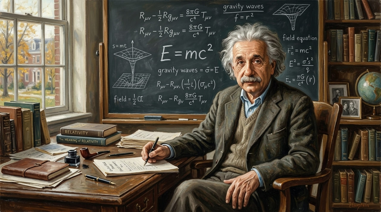 Albert Einstein atribuía suas grandes descobertas científicas ao seu ímpeto apaixonadamente curioso.