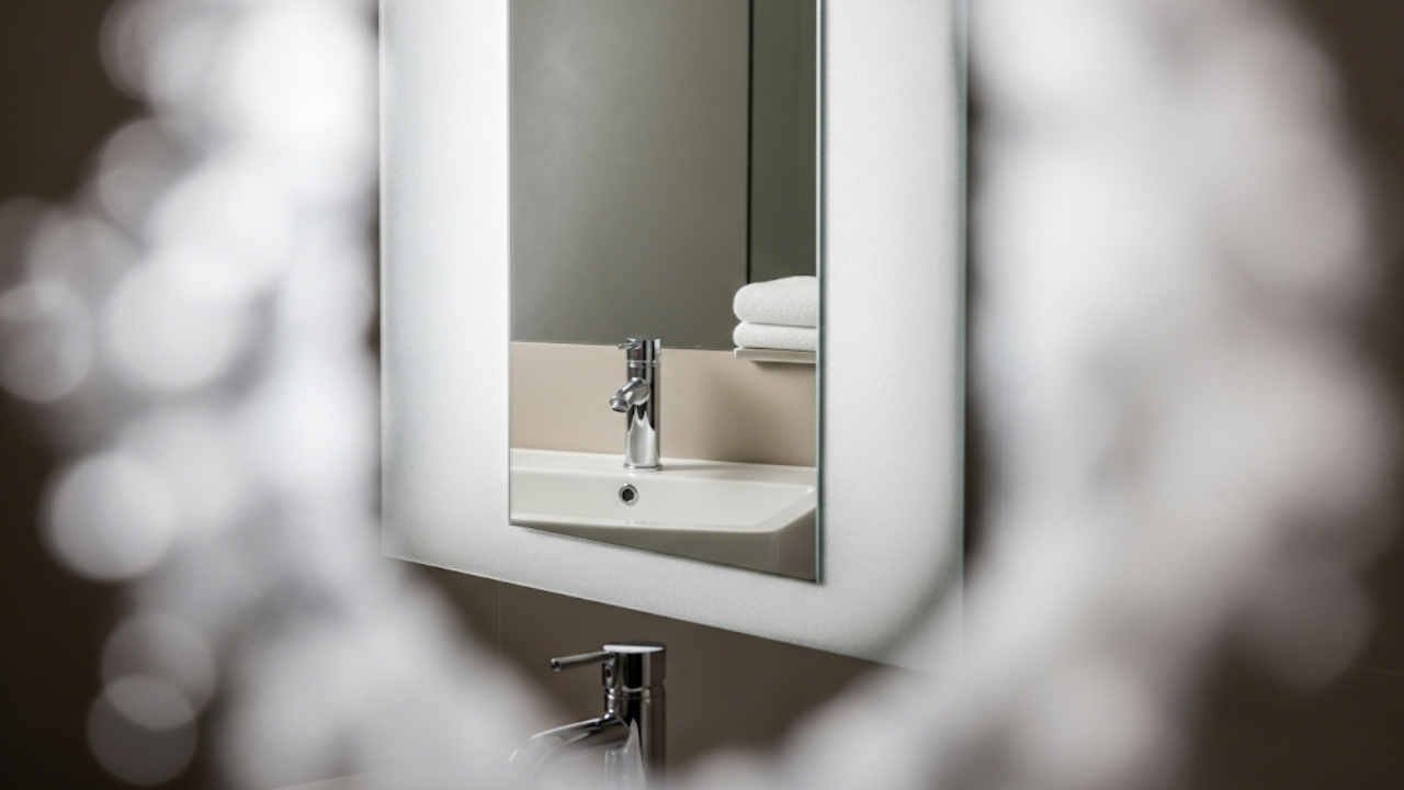 Elimine o embaçado do espelho após o banho com uma técnica simples e produtos de uso cotidiano.