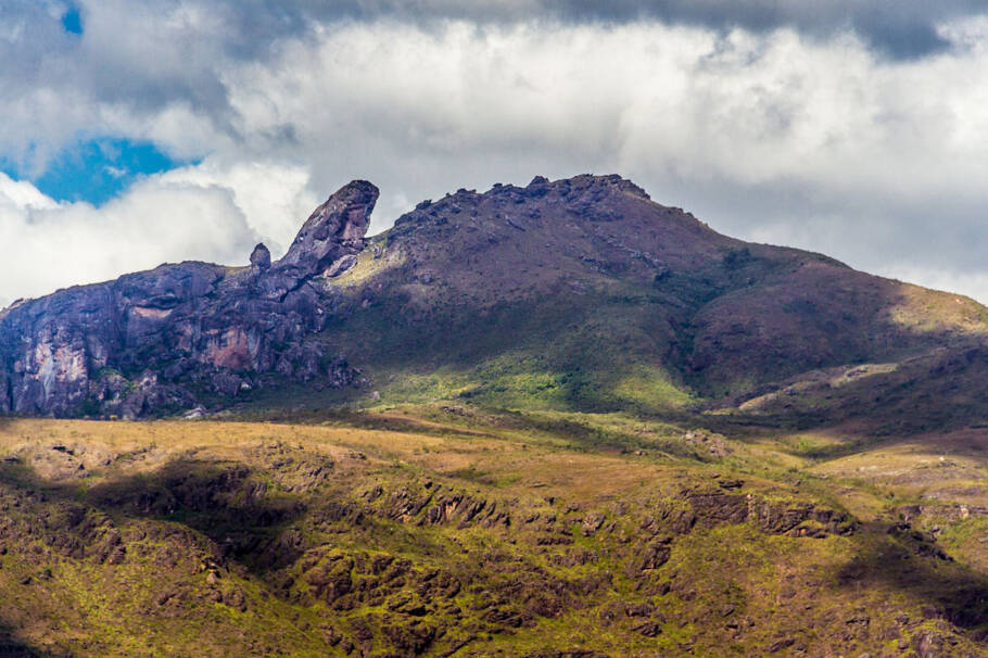 Visto do Pico do Itacolomi, na região de Ouro Preto (MG)