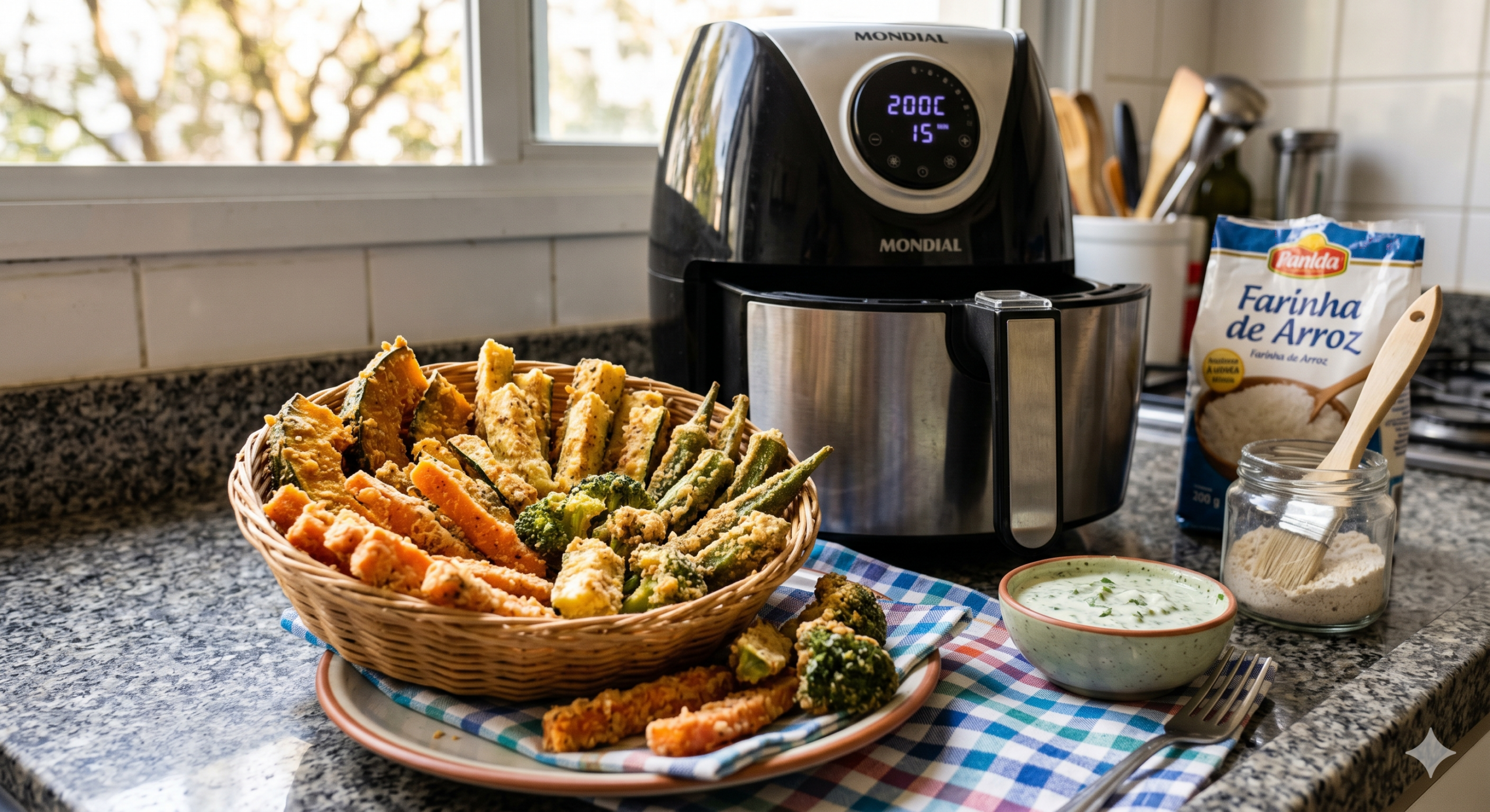 O segredo simples que deixa qualquer legume crocante e irresistível na air fryer