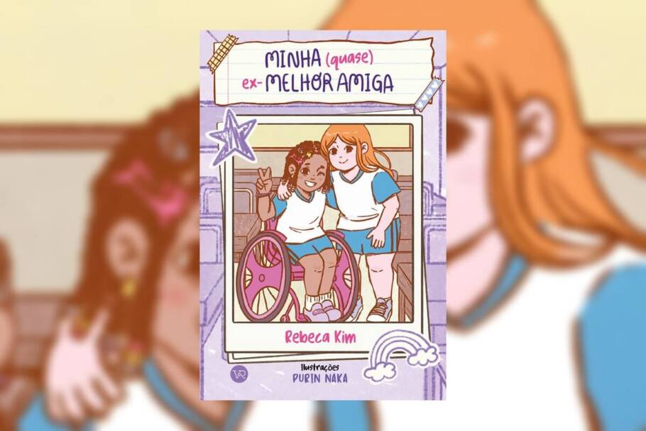 Em “Minha (quase) ex-melhor amiga”, Manu e Duda enfrentam conflitos que colocam à prova a amizade na transição para a adolescência (Imagem: Reprodução digital | VR Editora)