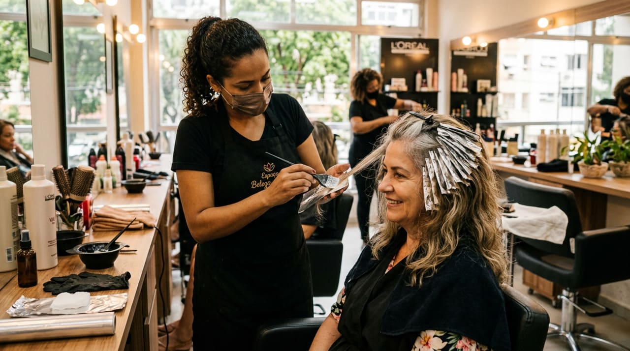 A principal vantagem que está convertendo tantas pessoas ao grey blending é prática