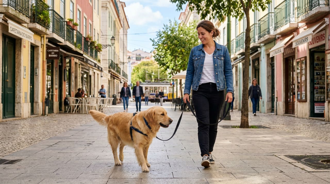 Muitos cães puxam a guia durante o passeio por motivos naturais. Eles têm instinto de exploração, querem cheirar tudo ao redor e se mover mais rápido do que o tutor.