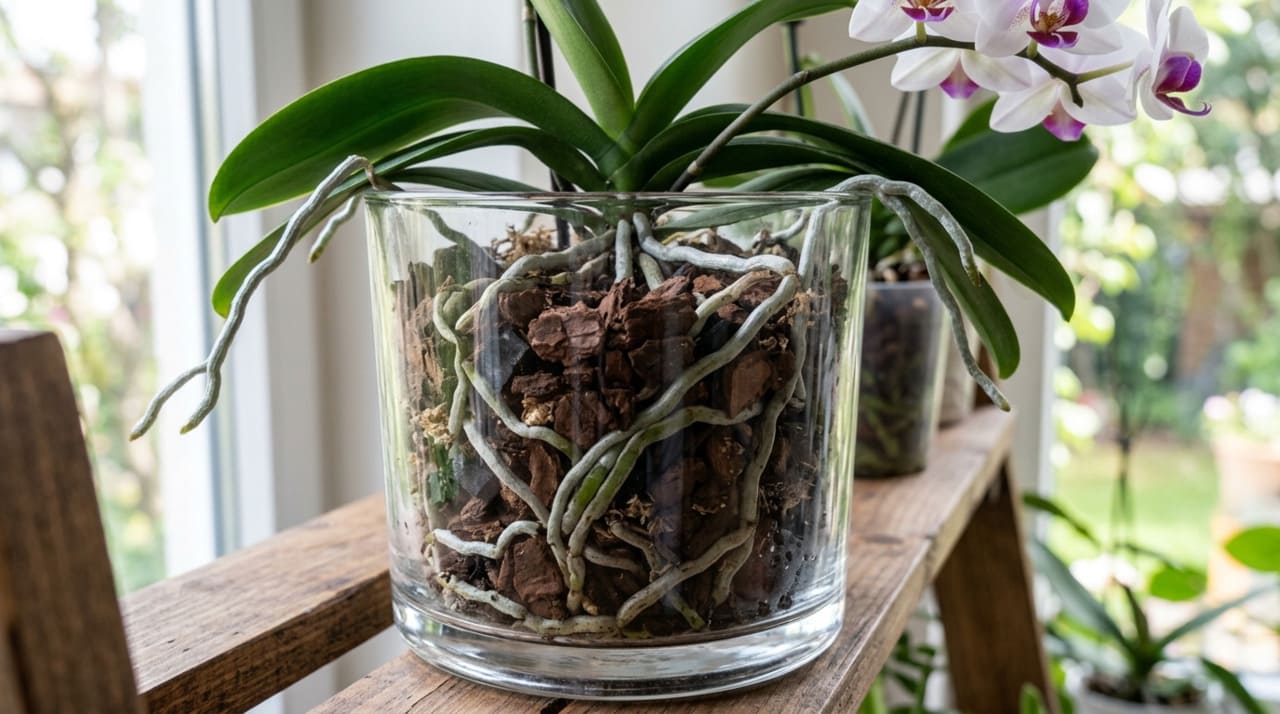 O erro mais comum no cultivo da orquídea é regar com frequência excessiva.