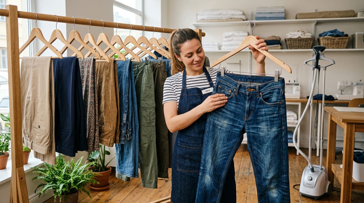Alguns sinais entregam quando chegou a hora de a calça ir pra máquina.