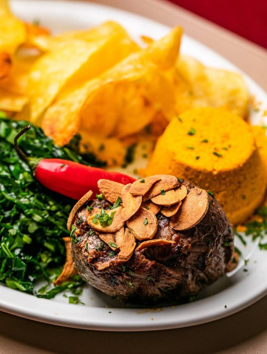 O icônico Oswaldo Aranha, prato do Bar Léo