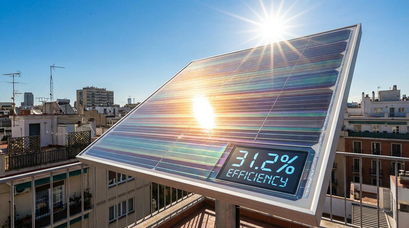 A nova tecnologia de conversão luminosa supera os limites físicos do silício tradicional para maximizar a geração de energia limpa.