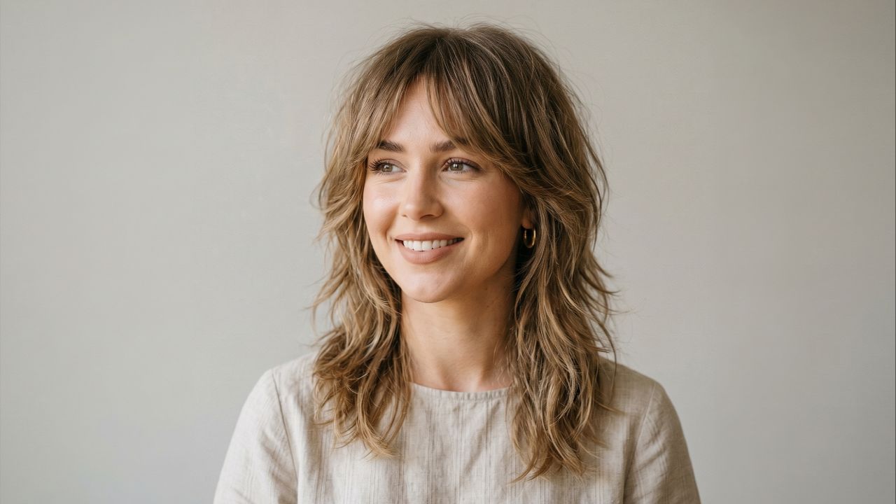 O corte shag é um estilo versátil em camadas que adapta o volume e traz movimento a todas as texturas de cabelo.