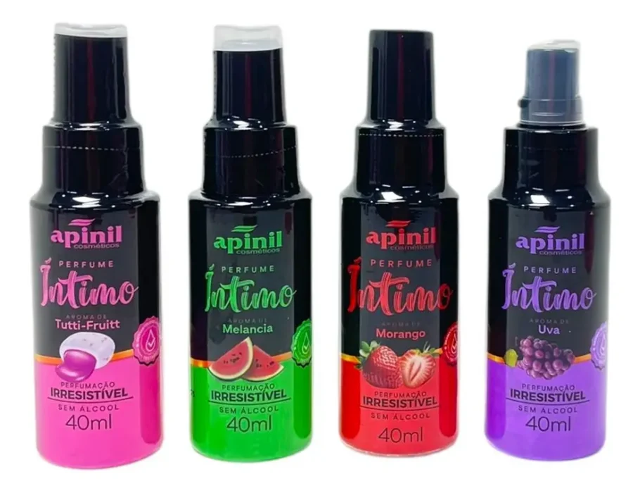 Todos os lotes dos perfumes íntimos fabricados pela empresa Apinil Indústria e Comércio de Cosméticos ficam proibidos