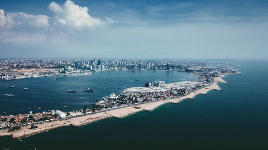 Vista panorâmica de Luanda, capital da Angola