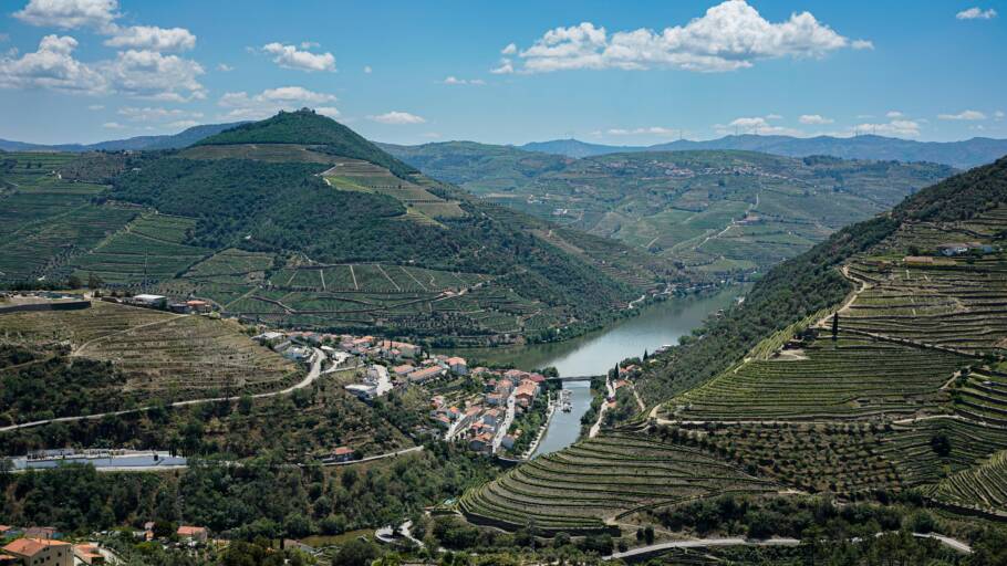 A região do Vale do Douro, reconhecida como Patrimônio Mundial da Unesco