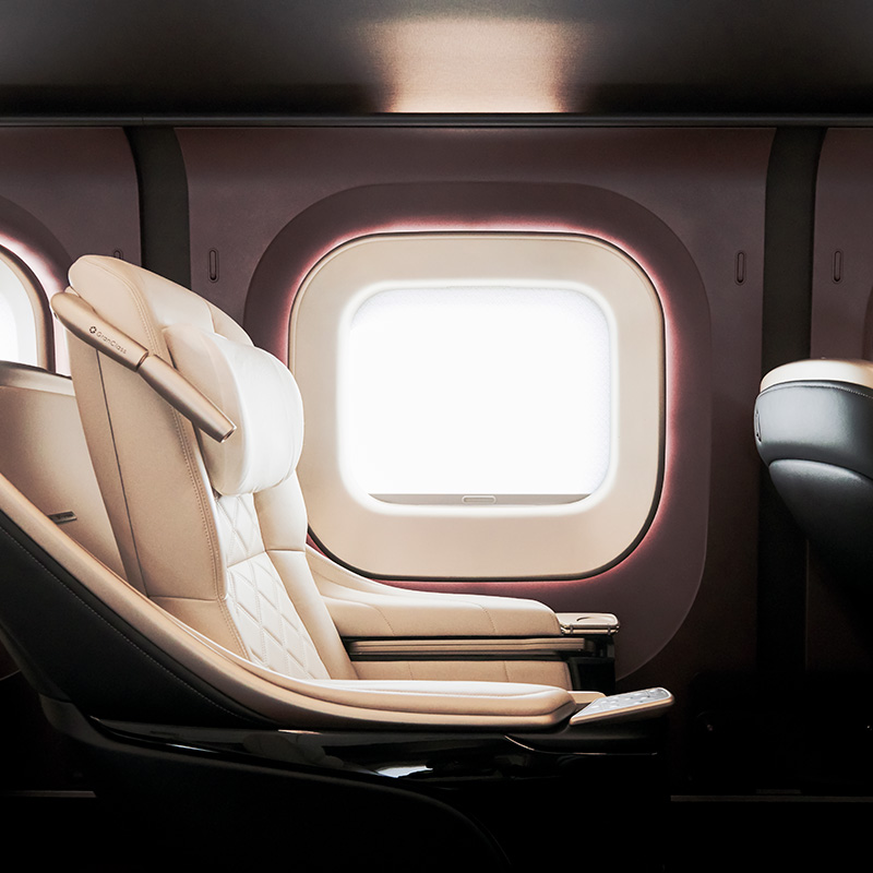 Interior da GranClass, da  East Japan Railway Company