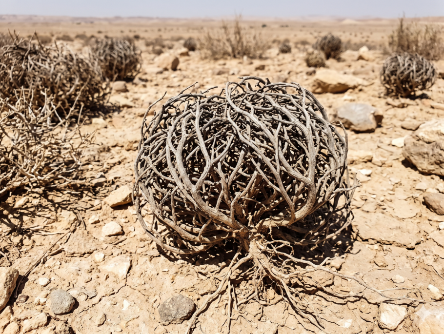 A planta conhecida como Rosa de Jericó tem uma capacidade de adaptação a condições de seca extrema