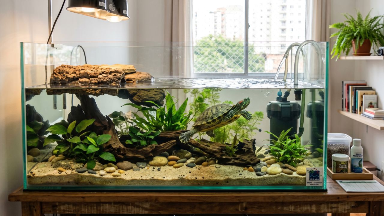 Soltar tartarugas invasoras prejudica o ecossistema e coloca em risco a saúde e a genética das espécies nativas.