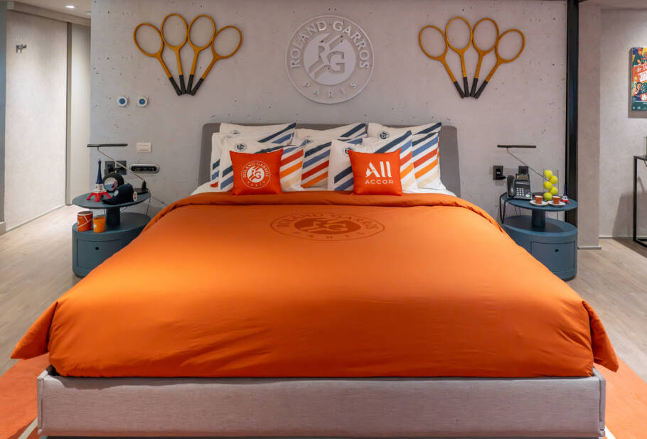 Além da hospedagem, o hotel estruturou uma agenda de serviços voltada ao universo do tênis