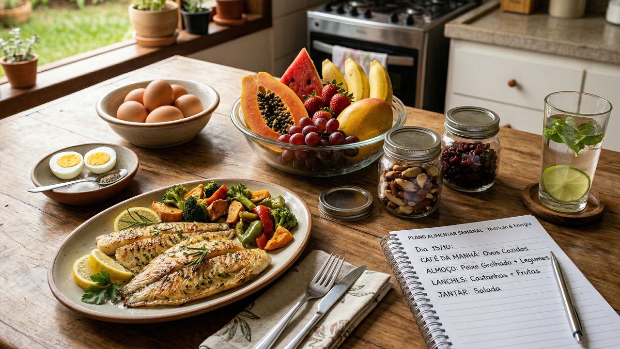 Emagrecer após os 50 requer rotina, proteínas e redução de açúcares.