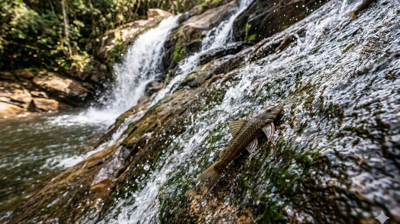 Mudanças na vazão e ações humanas ameaçam a migração vertical da espécie.