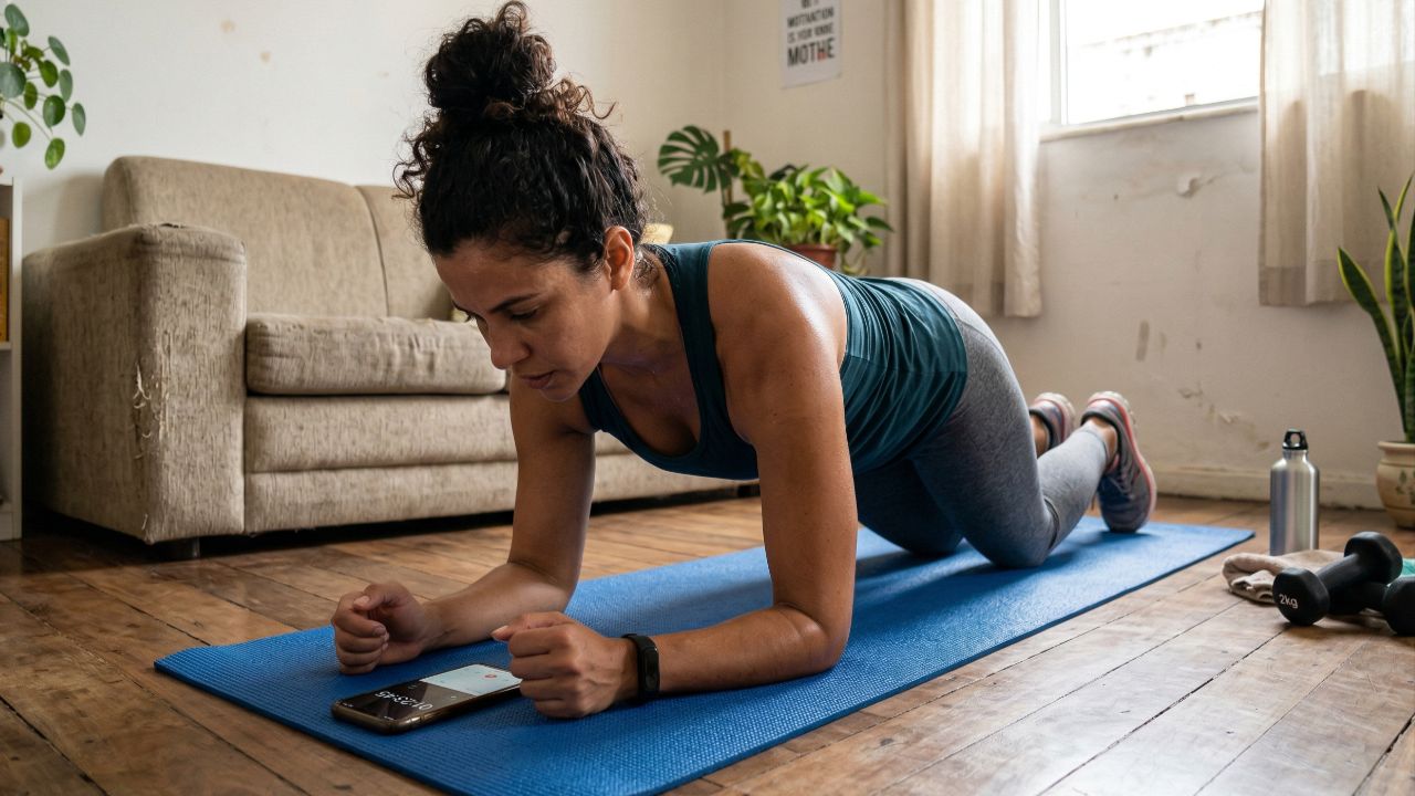 A duração da prancha varia conforme a idade e a técnica.