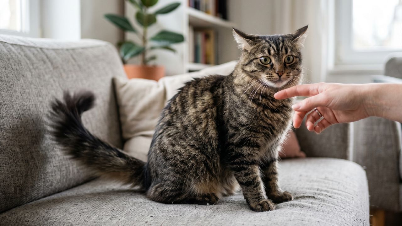 Respeite os limites do gato e observe sinais de desconforto para interromper o carinho no momento certo.