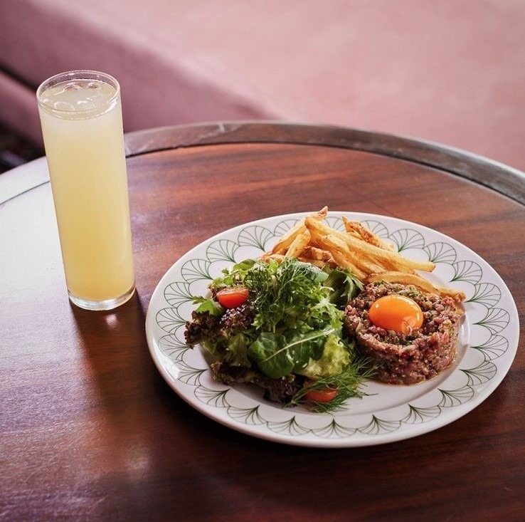 Steak Tartare, do Riviera Bar, na região da Paulista